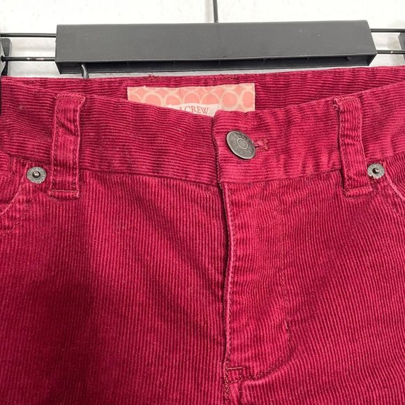 J.Crew Women's Size 0R Red Corduroy Bootcut Pants - Picture 10 of 14